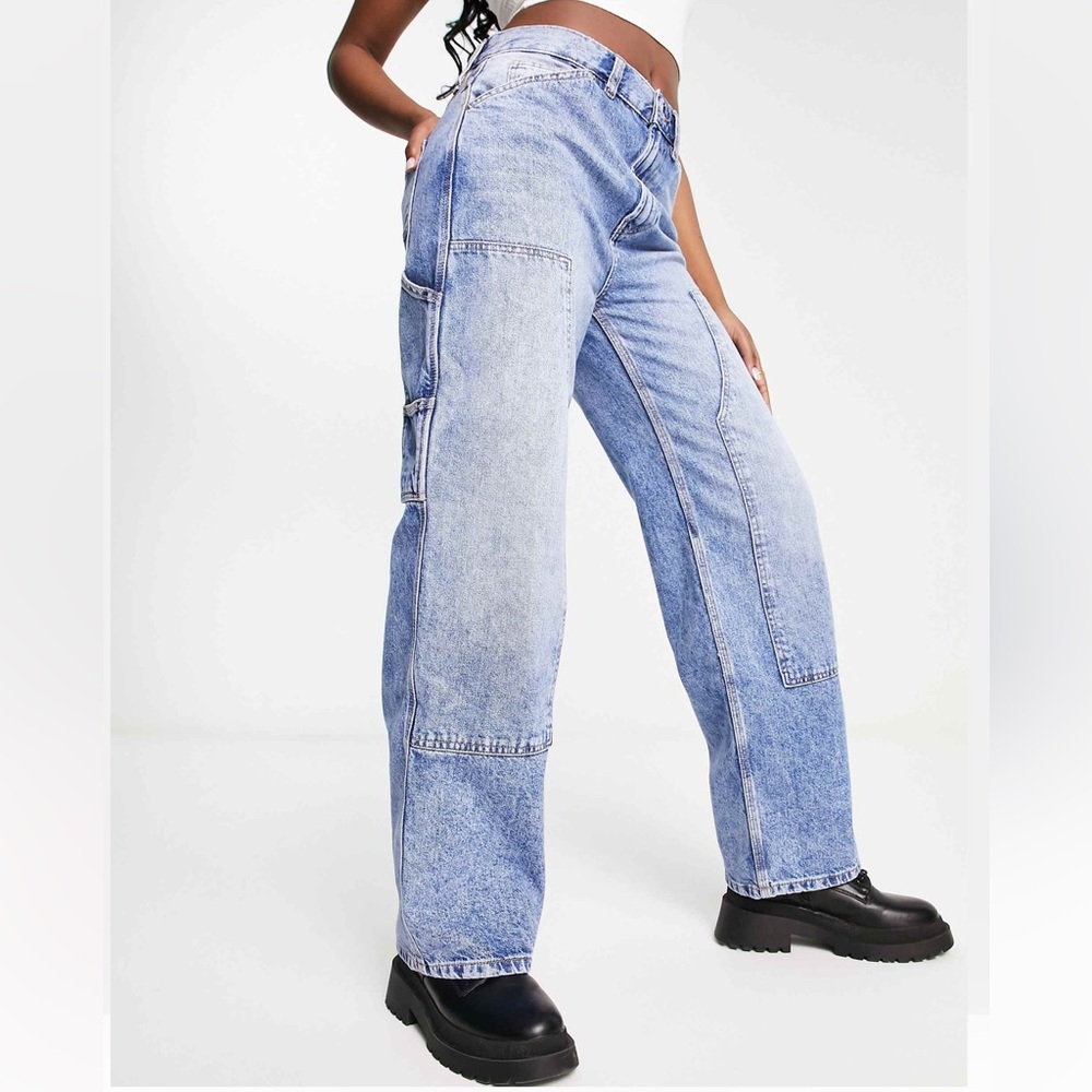 ASOS Women's low rise baggy boyfriend jeans
